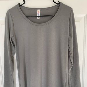 Buy 2 & get 2 free!  Lularoe gray top